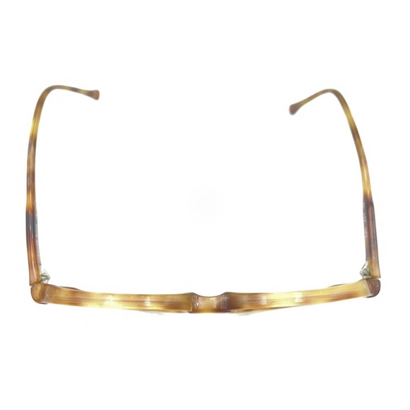 Al Lee Opt Tortoise Brown Oversize Eyeglasses Frames 54-18 140 USA Designer - Picture 3 of 12